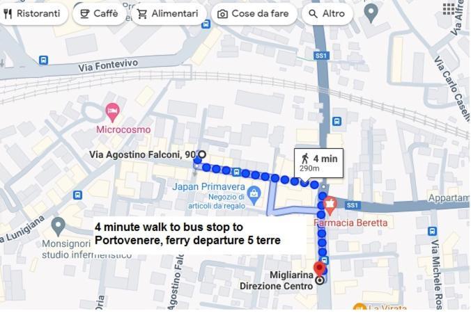 5 Terre Express Migliarina Appartement